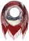 Majea Damenschal Winterschal Strickschal Damen Schal (880040) (rot 14)
