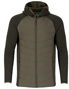Korda Hybrid-Jacke, Olivgrün, Größe M, olivgrün