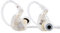 EZ EAR TANGZU Wan'er S.G 10mm Dynamic Driver HiFi In Ear Monitor Auricolare con cavo staccabile 0,78 2PIN Vestibilità ergonomica per cantante musicista di scena (bianco, senza microfono)