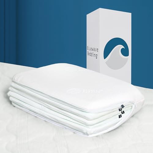 Bluewave Bedding Versalayer Verstellbares Memory-Foam-Bettkissen – 16 Höhen von 1,9 bis 12,7 cm – dünnes bis mittelgroßes Loft für Bauch-, Rücken- und Seitenschläfer (Standard)