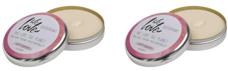 We Love The Planet Sweet Serenity Natural Deodorant Cream (Packung mit 2)
