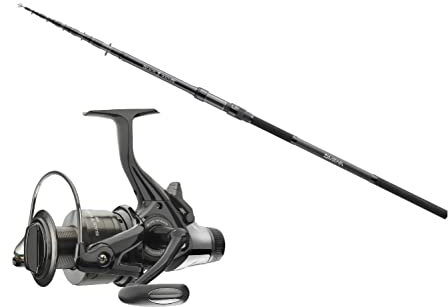 Black Widow Tele Karpfencombo 3,90m / 3lbs + Freilaufrolle Karpfenset