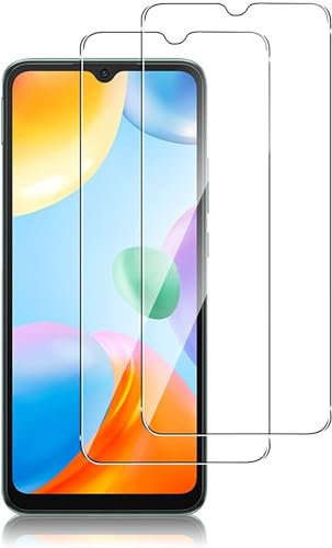 HQ-CLOUD® LOT DE 2 Verre Trempé Pour Xiaomi Redmi 13C, Xiaomi Poco C65.Film de Protection d'écran Transparent - Anti Rayures - Ultra Résistant Dureté 9H