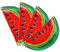 STOBAZA 4 Stück Frucht Brosche Schal Clips Broschennadel Wassermelonenscheibe Anstecknadel Damen Cardigan Clip Anzug Brosche Rucksack Anstecknadel Bluse Anstecknadel Palästina