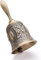 Campanello a Mano, Campana a Mano in Metallo, Campana con Maniglia, Campane di Natale, Campanello a Mano Classico per Ristorante,Hotel, Bar, Reception