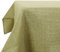 Deconovo Tischwäsche Tischdecken Wasserabweisend Tischdecke Lotuseffekt Tischtuch Leinenoptik, 220x130 cm, Gelbgrün, 1 Stück