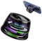 Baomaeyea Magnetic Bluetooth Speaker,Waterproof G200 Multifunctional Speaker with RGB Light,Multifunctional Portable Phone Stand Magbeat Bluetooth Speaker for Outdoor Travel (Black)