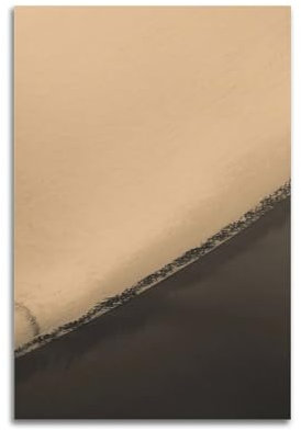 LUFPOTH Nshdahns Poster mit Erdatmosphäre, Sand, Weiß, natürliche Umgebung, Vintage-Kunst, Raumdekoration, ästhetisches Schlafzimmer-Poster für Schlafzimmer, 60 x 90 cm, ungerahmt, 7