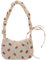 Cord-halbmondtasche Für Damen, Erdbeer-umhängetasche, Halbmond-Tasche, Halbmond-umhängetasche, Knödeltasche, Hobo-Tasche, Schultertasche