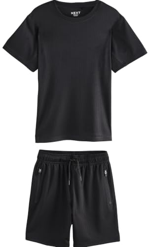 NEXT Jungen Standard Set aus sportlichem T-Shirt und Shorts 98-176