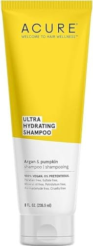 Acure Shampoo Mega Moisture, Argan Oil & Pumpkin 12 Oz