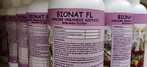 BIONAT FL BORLANDA FLUIDA Consentito in Agricoltura Biologica Spinta Vegetativa Orto Frutti Fiori Prato (LT 25)