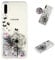 HopMore für Glitzer Hülle Samsung Galaxy A50 Handyhülle Glitzer Silikon 3D Flüssig Transparent Kreativ Muster Durchsichtig Schutzhülle Silikonhülle Stoßfest Case Cover - Löwenzahn