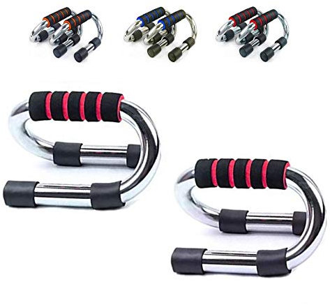 FFitness Liegestütz-Ständer Push Up, rot, Standard-Größe