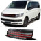 Kühlergrill ohne Emblem mit roten Leisten für VW T6 Bus Transporter 15-19