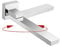 Wanneneinlauf 1/2 Zoll Badewanneneinlauf 180° Schwenkbarer Wannenarmatur Messing Wandmontage Wanneneinlauf Badewanne, 260 mm Einlauf Zulauf, Chrome Finish