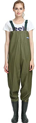 Yonglan Trampolieri da Pesca con Stivali Impermeabili, Pesca Caccia Trampolieri per Pescatore Uomo Donna Stile2 42