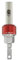 711L Inline Ratchet Driver FL- Compatible with Multitools' Flat Bit Adapters, Standard 1/4 inch Handles, 14mm Socket - for High Torque Heavy Duty Use