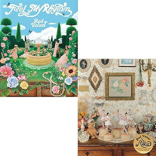 DREAMUS Red Velvet - The Reve Festival 2022: Feel My Rhythm [Reve ver.] Album+Pre Order Limited Benefits+CultureKoreanisches Geschenk (dekorative Aufkleber, Fotokarten, Top-Loader Stciker)