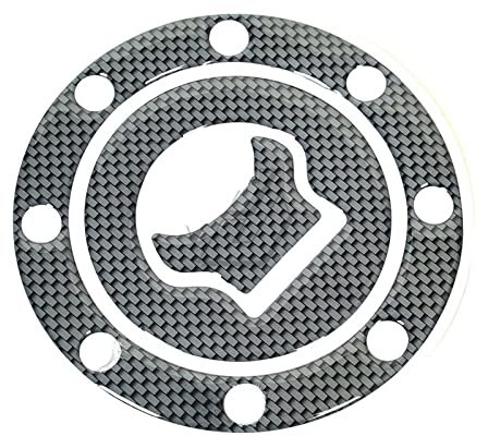 POLOUK Motorrad Carbon Look Fuel Gas Tank Cap Cover Pad Aufkleber Für Hyosung GT250R/GT650R GV650 Für Suzu-ki GS500/RGV 250