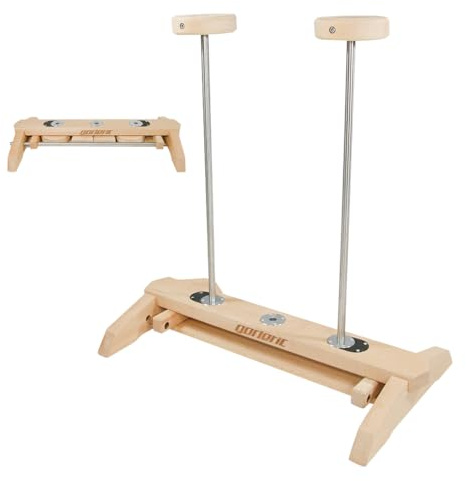 Gorletic Canes ELITE - Balance-Blöcke Für Calisthenics, Liegestütze Und Gleichgewicht, Naturholz Für Das Training Zu Hause Und Sport