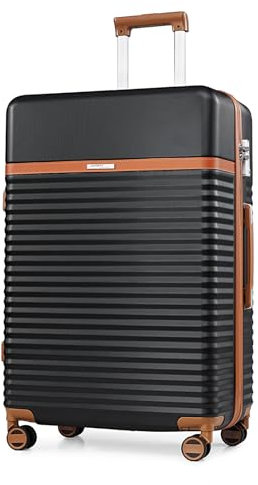 Joyway Koffer Trolleys Groß Koffer, Hartschalen Reisekoffer mit 4 Rollen und TSA Schloss, ABS Koffer XL 48x30x76cm,100L