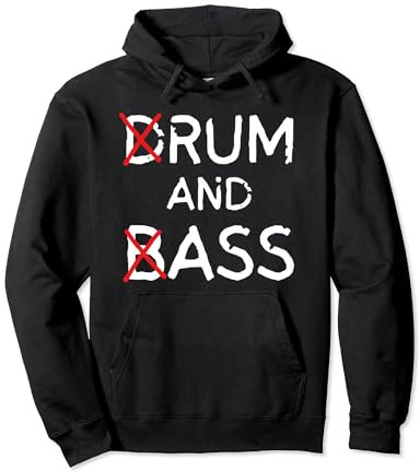 Funny Drum And Bass| Rum And Ass Lovers Pullover Hoodie