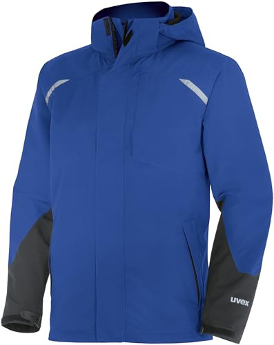 Uvex suXXeed Craft 3in1 Wetterjacke - Herren Arbeitsjacke mit Reflexdetails - wasserabweisend & atmungsaktiv