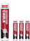 Soudal Decorators Lot de 3 joints d'étanchéité en silicone acrylique de qualité supérieure