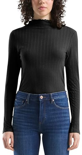QS Shirt mit Ajourmuster