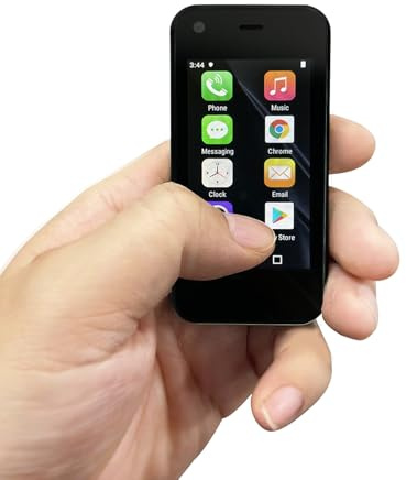 YOHOPE 3G Mini-Handy, Kinder-Smartphone, Android 9.0 Quad-Core-Prozessor, 2 GB RAM, 16 GB ROM, 5,0 MP, günstiges Handy ohne Vertrag (Black)
