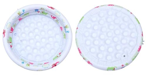 Kisangel Piscine Gonflable Garçon Fille avec Pompe Bassin pour Jeux et Baignade Intérieure Design Dinosaure pour Rafraîchir et Divertir Les Tout-Petits Maison