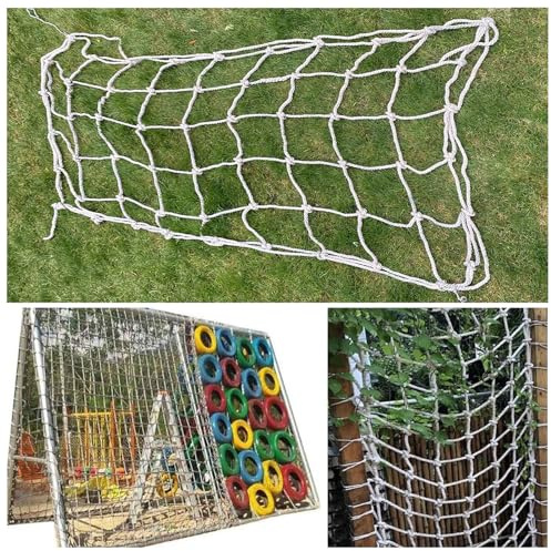 Robustes Kletternetz für Kinder – 7,5 x 10 m Gepäcknetz für Outdoor-Spielplätze, Baumhäuser, Dschungel-Fitnessstudios und Trainingsgeräte