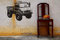 blattwerk-design Wandtattoo LKW (820 mm x 600 mm, Schwarz)