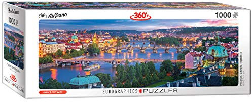 Eurographics 1000 Teile Panorama - Prag Tschechische Republik, 32x96cm