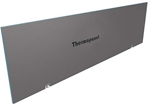 Thermopanel Tileable Bath Panel Cement Coated Backer Board - (2100 x 600 x 30mm) Lightweight and Durable with 2 Adjustable Feet – Cut to Size for Superior Waterproofing