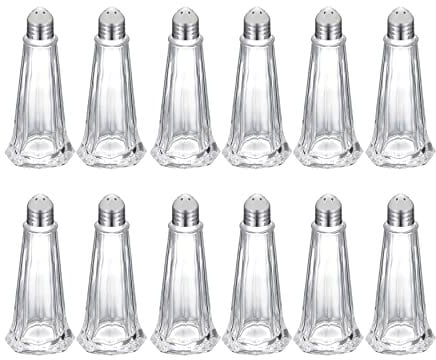 Westmark Spargitore universale, 12 pezzi, capacità: 40 ml, vetro/acciaio inox, New York, argento/trasparente, 652722E2