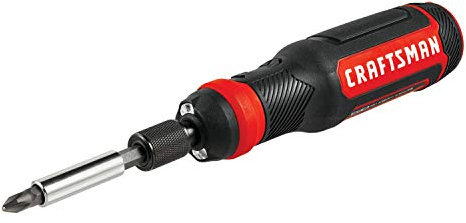 Craftsman - Cordless Screwdriver, 4 V, Set of 8 Pieces (CMHT66718B6)