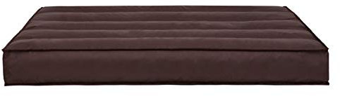 PillowPrim Palettenkissen - Sitzkissen - Komfort für Sofa & Couch - Perfekt für Balkonmöbel & Garten - Weich & langlebig - 120x80 cm, Dunkelbraun