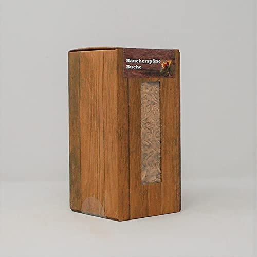 Landree Räucherspäne, Buche - 1,5L-Box, mittlere Körnung, Qualitätsgeprüft direkt vom Hersteller aus Schleswig-Holstein