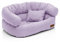 Juelle Hundebett - Großhundesofa, Abnehmbarer Bezug maschinenwaschbar, flauschiges Bett, Hundesessel Santi S-XXL (Größe: XXL - 140x100cm, Heidekraut)