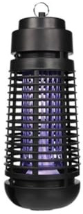 Perel Insektenvernichter, elektrisch, UV-LED, Hochspannungsgitter 1000 V, abnehmbare Auffangschale, 35 m², Schwarz