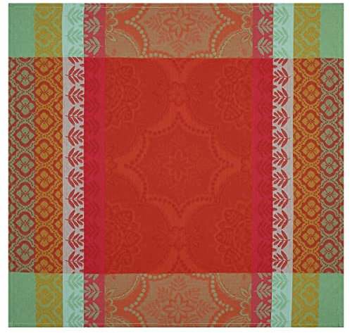 Le Jacquard Français 23515 Serviette (4er Pack) Bastide Poivron 58X58 cm Baumwolle