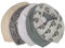 Pippi Babywear Halstücher - Baby Dreieckstücher/Lätzchen 5er Pack (*Paisley grey)