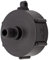 VARIOSAN IBC Stecksystem Adapter 15884, S60x6, Kunststoff, schwarz, z.B. System Gardena