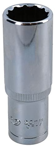 Douille métrique 12 pans 1/2 double profondeur longue portée 20 mm