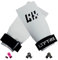LYFTRX Maniques pour Cross Fitness, Weight Lift, Lifting, Gym, Pullup, Muscle Ups, Hand Grips Fibre de Carbone sans Trous/Fingerless, Protection pour Les Mains, Gants Gymnastique, Chalk Small