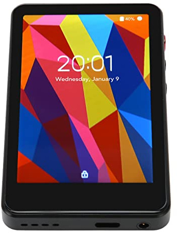 MP3-Player mit Bluetooth und WLAN, 3,97-Zoll-MP4-MP3-Player mit Vollem Touchscreen, Tragbarer Octa-HiFi-SoundDigital-Audio-Player mit Lautsprecher und