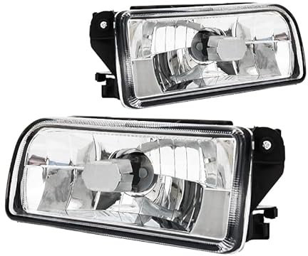 Auto Nebelscheinwerfer 1 Paar Nebelscheinwerfer für vordere Stoßstange in Gelb/Rauch/Weiß Für BMW 3er E36 1992-1998