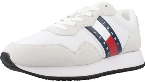 Tommy Jeans Damen Runner Sneaker Eva Schuhe, Weiß (White), 37